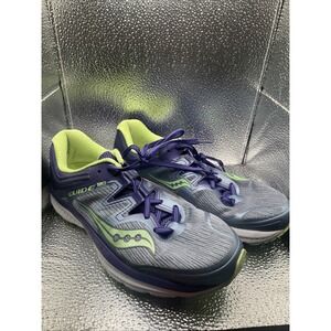 Saucony Guide ISO Everun Womens Running Shoes Sz 8.5 Low Top Sneakers